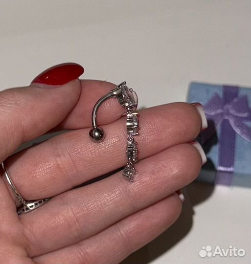 Серьга в пупок