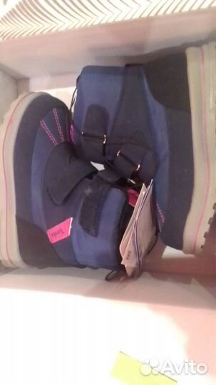 Ботинки для девочки зимние 25