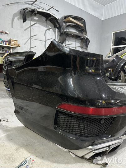 Задний бампер gl w166