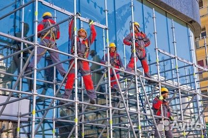 Рабочие на Амурский гпз