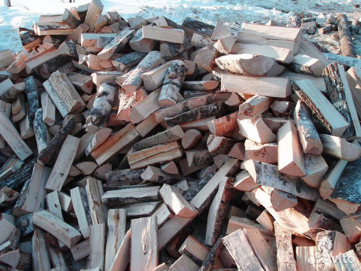 Дрова колотые