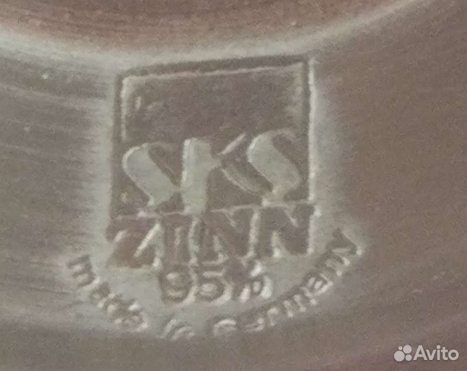 Стопка оловянная 