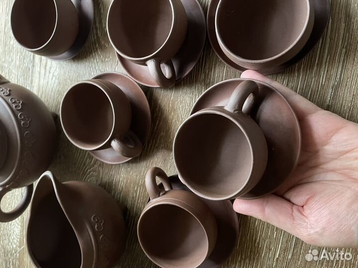 Чайный сервиз из исинской глины, 6 персон, Китай