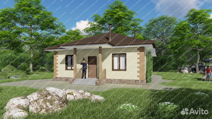 Теплоблоки на дом 119 кв.м. кр-24
