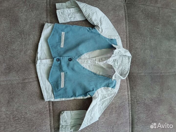 Рубашка для мальчика 86