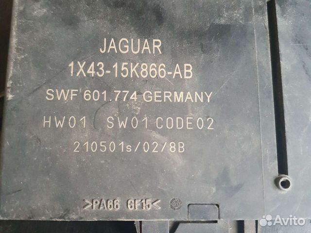 Блок управления парктроником Jaguar X-type 2001-20