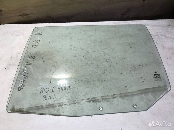 Стекло заднее левое Kia Rio 1