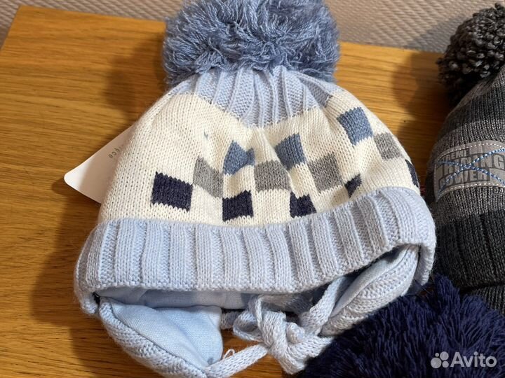 Шапка зимняя утепленная 44-46 размер