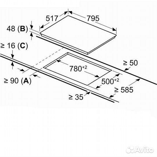 Варочная поверхность bosch PKC845FP1D