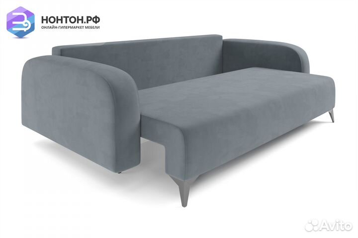 Диван тик-так Цюрих серый