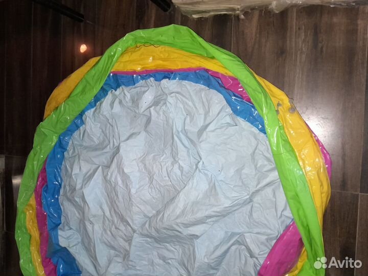 Надувной детский бассейн огромный 183смХ38см