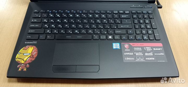 MSI MS-16J5/i5 6300/8GB/GTX950M/1000GB/15.6 FHD