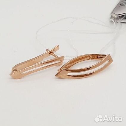 Золотые серьги