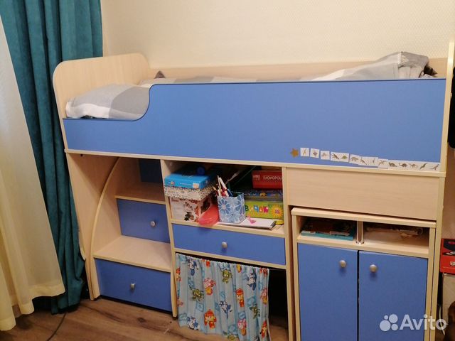 Детская кровать чердак