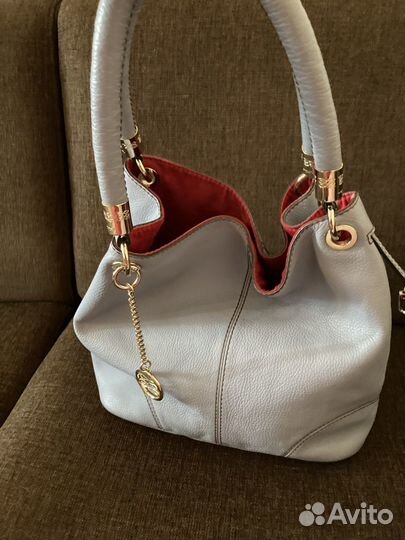 Женская сумка Lancel голубая