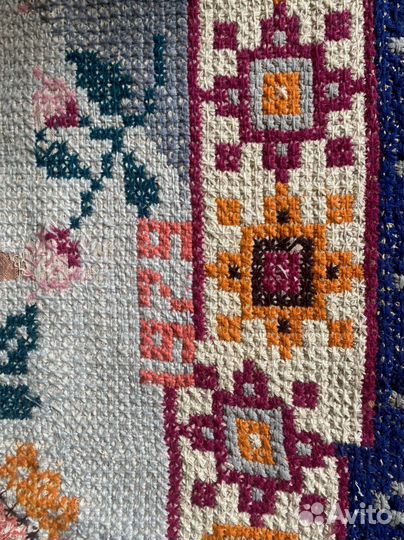 Ковер ручной работы винтаж