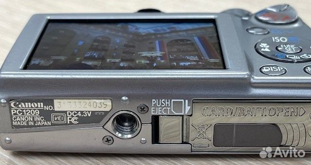 Цифровой фотоаппарат canon digital ixus 850IS