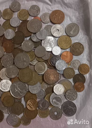 Набор иностранных монет