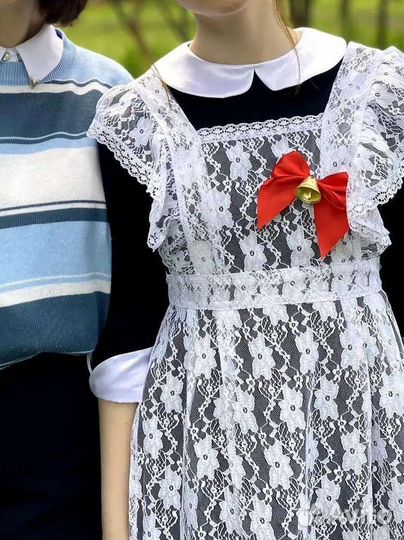 Школьный фартук и платье