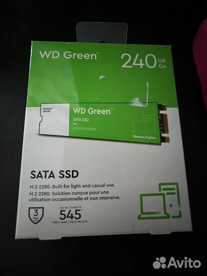 SSD Western Digital Green 240 gb