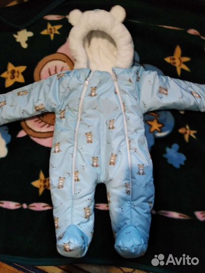 Комбинезон демисезонный 74 р, на мальчика
