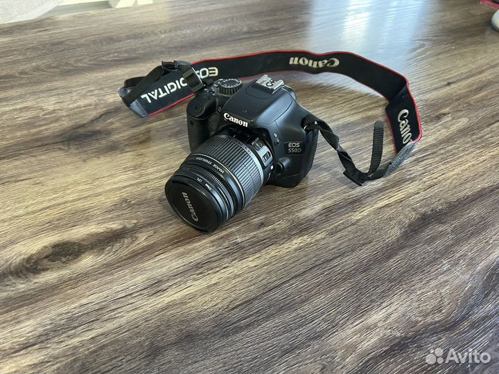 Фотоаппарат Canon 550d с объективом