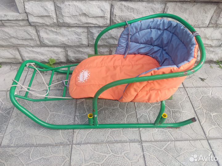 Детские зимние санки