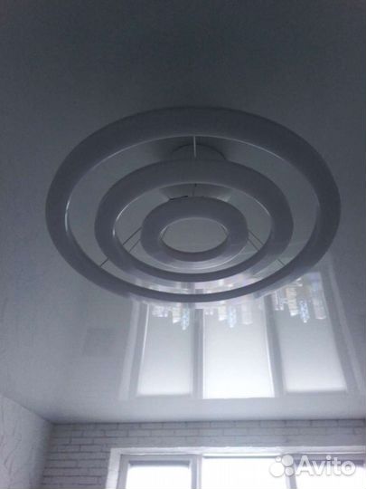 Люстра потолочная светодиодная с пультом