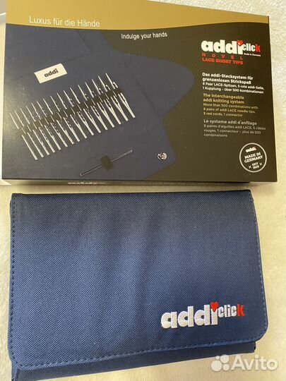 Набор спиц,addi click novel lace short