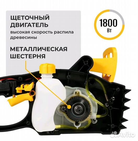 Электрическая цепная пила partner