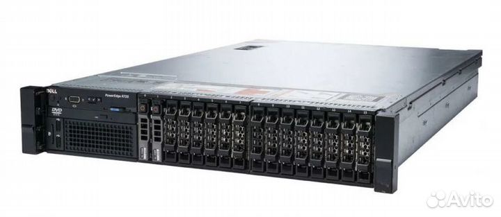 Сервер 2U dell PowerEdge R720 x2 Xeon E5-2650V2/6