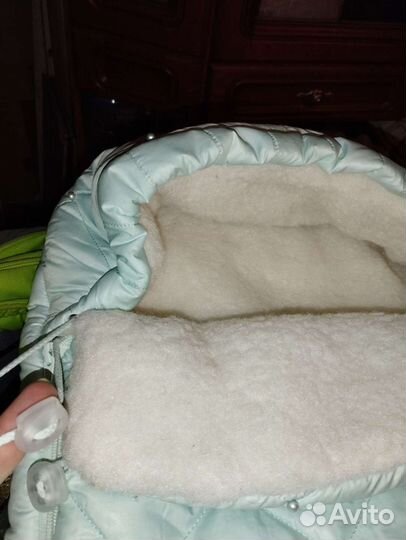 Зимний конверт в коляску leader kids