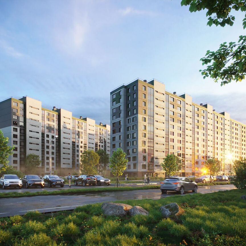 3-к. квартира, 58 м², 12/12 эт.