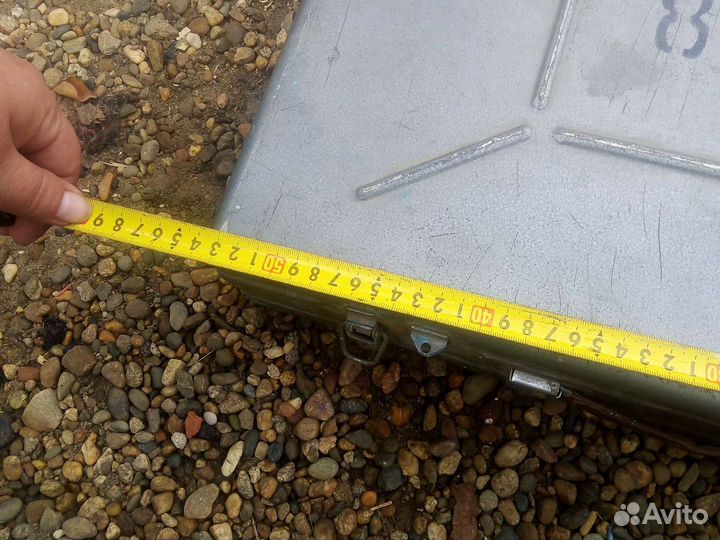 Ящик военный алюминиевый