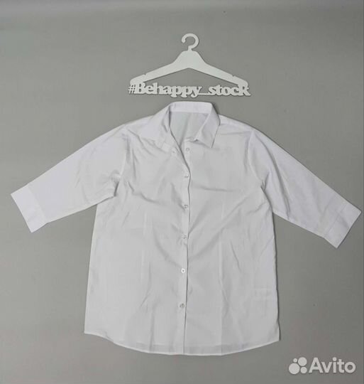 Рубашка белая на девочку 170-176