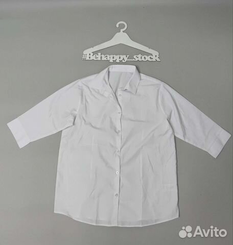 Рубашка белая на девочку 170-176