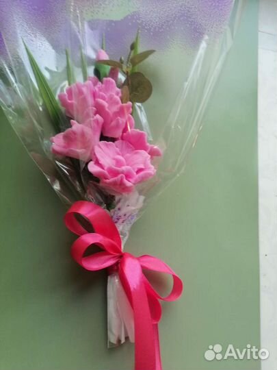 Мыло ручной работы букеты