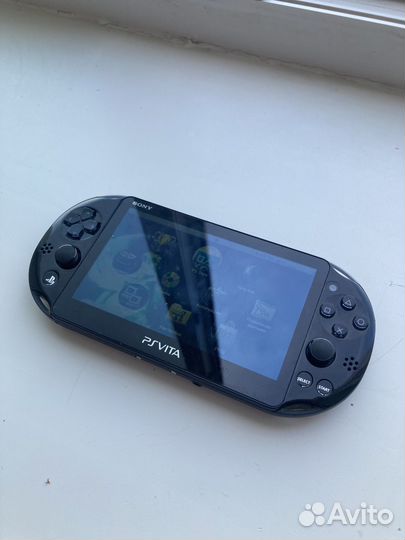 Playstation Vita slim прошитая+ sd карта на 64gb