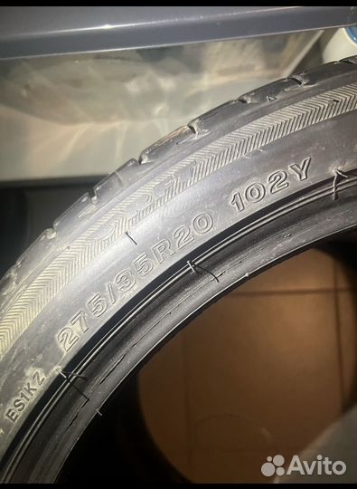 Bridgestone Potenza S001 275/35 R20