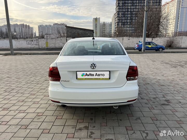 Volkswagen Polo 1.6 AT, 2018, 95 000 км