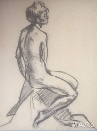 Серия академических эскизов обнаженной натуры