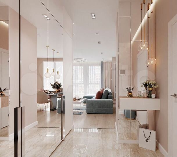 4-к. квартира, 89,1 м², 17/25 эт.