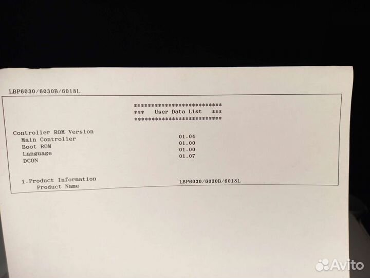 Лазерный принтер Canon i-sensys LBP6030B A4 ч/б