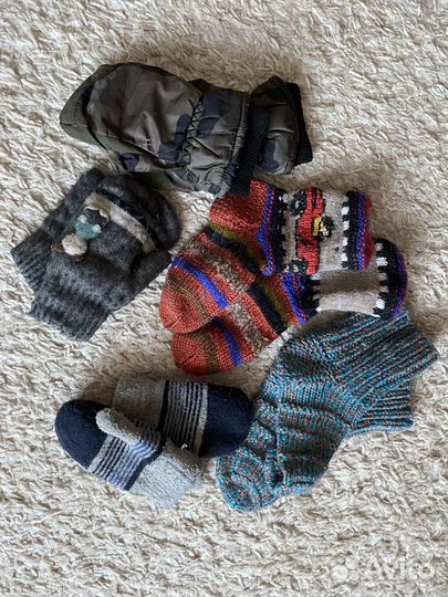 Перчатки и носочки