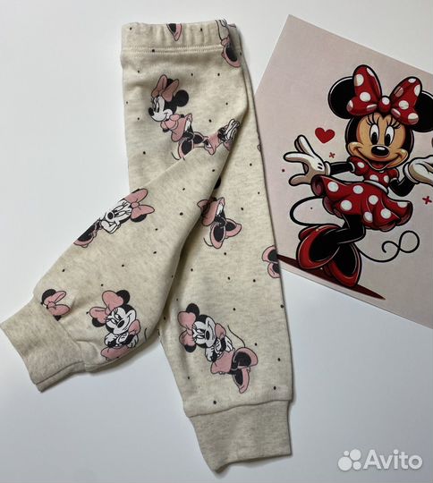 Штанишки Primark для малышки 0-3 мес