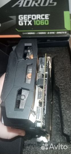 Видеокарта GTX 1060 6G xtreme edition
