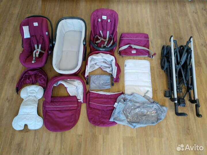 Итальянская коляска Inglesina Zippy pro 3 in 1