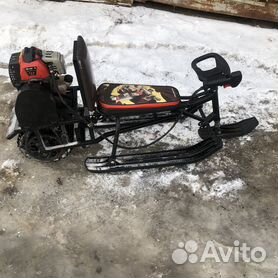 самодельный снегокат с двигателем лифан