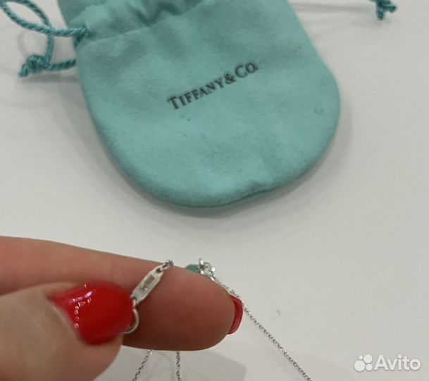 Подвеска tiffany сердце