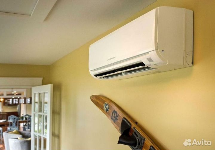 Сплит система с установкой